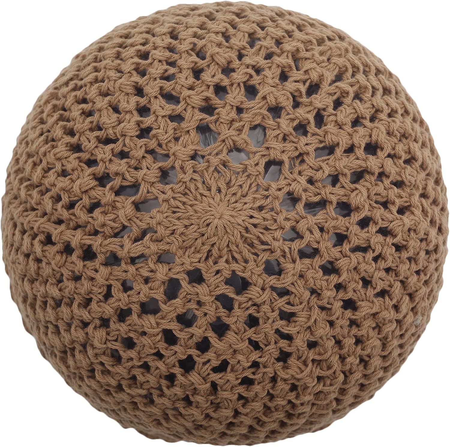 ZLYC Women Cotton Crochet Slouchy Beanie Hat Handmade Knit Summer Skull Cap