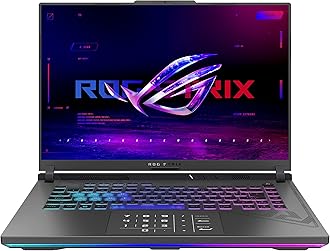 ROG Strix G16 (2023) Gaming Laptop, 16â€ Nebula Display 16:10 QHD 240Hz, GeForce RTX 4050, Intel Core i9-13980HX, 16GB DDR5, 1TB PCIe SSD, Wi-Fi 6E, Windows 11, G614JU-ES94,Eclipse Gray