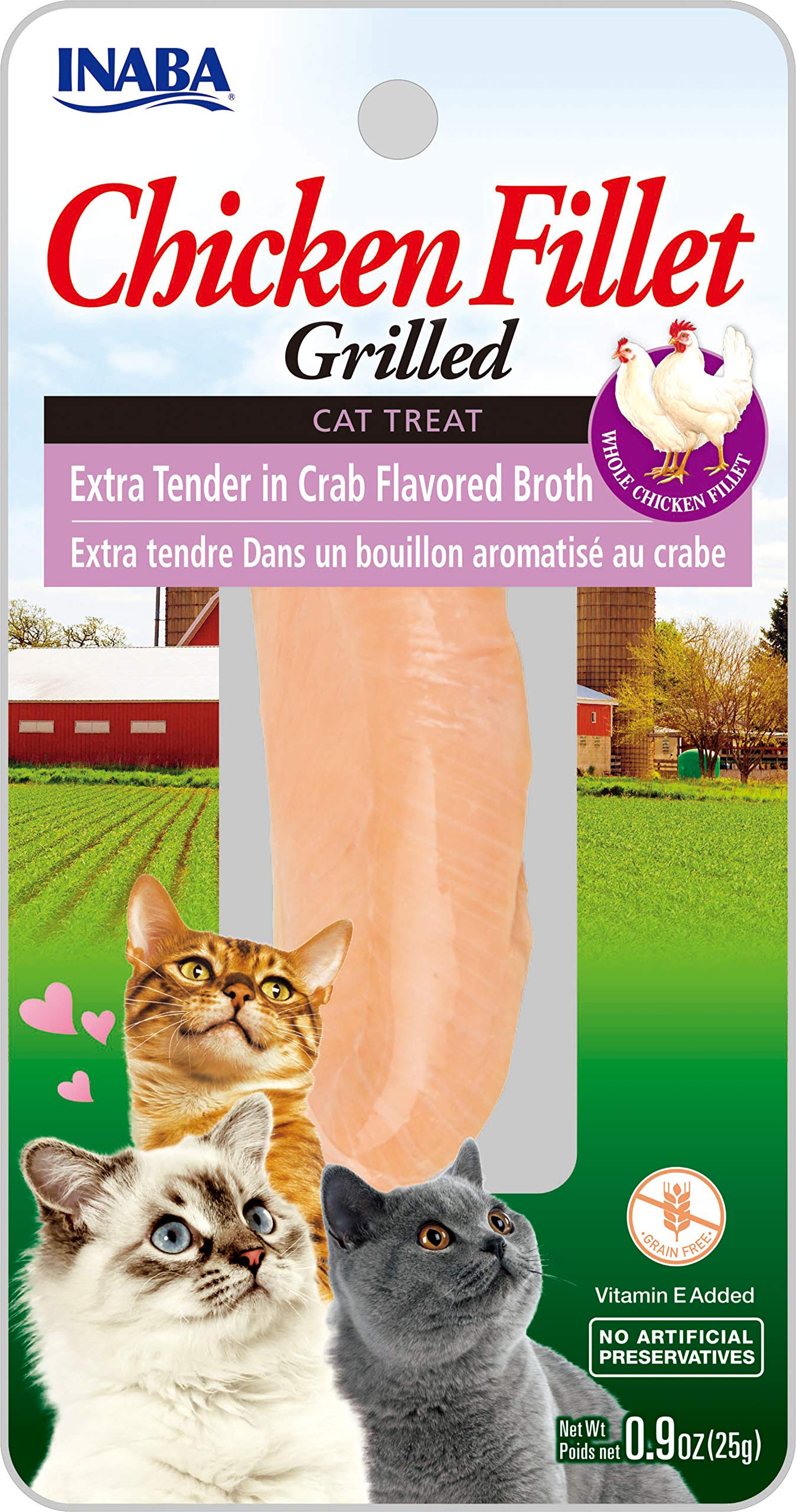 INABAChicken Extra Tender In Crab Broth 25 G /Per Pc