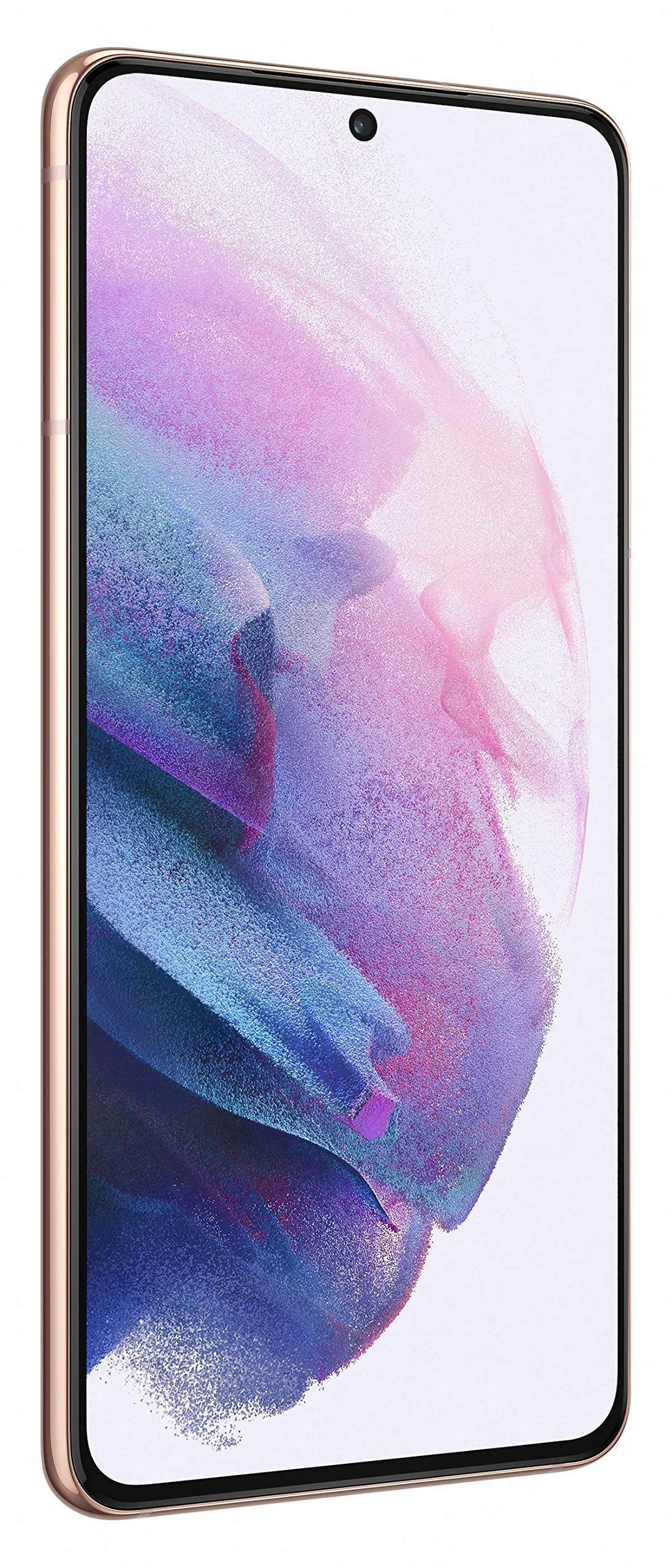 Refurbished) Samsung Galaxy S21(Phantom Violet, 8GB RAM, 256GB