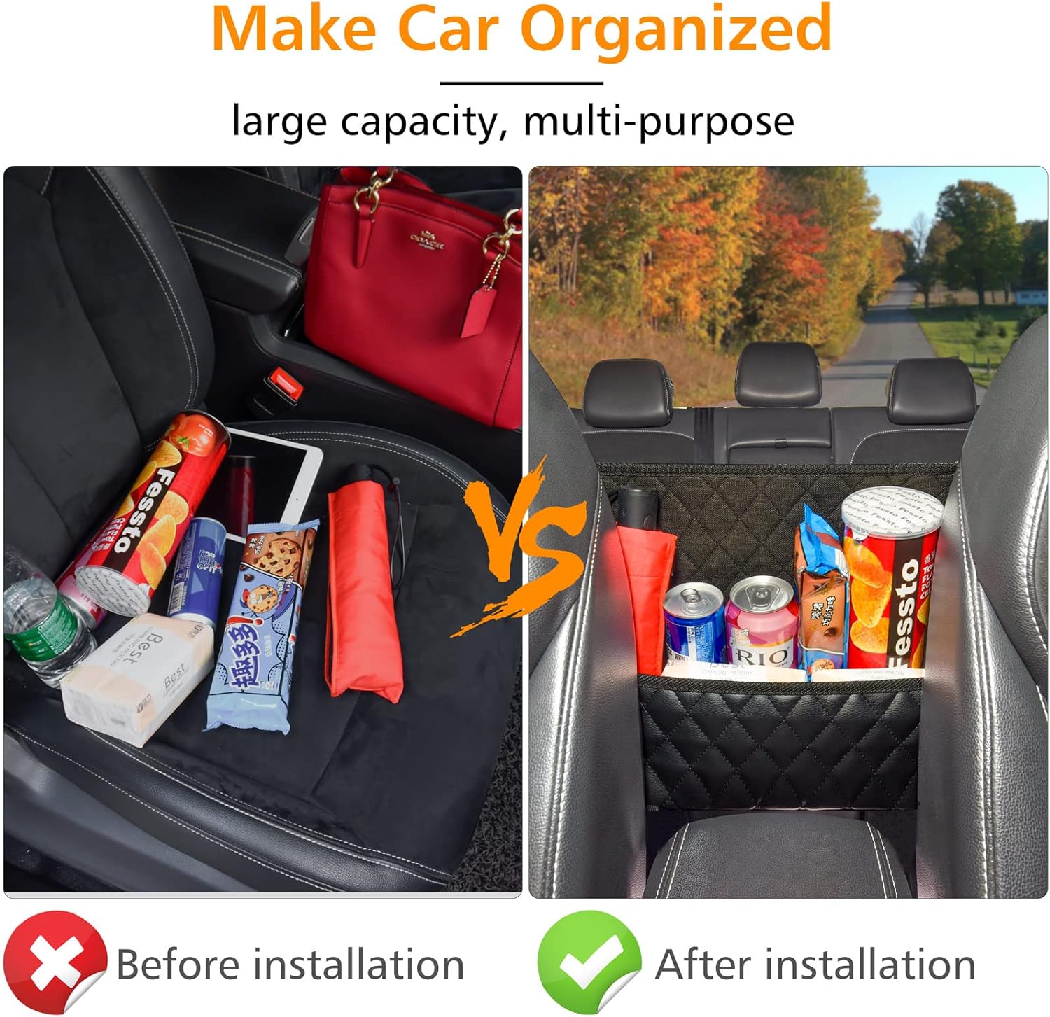 Handbag Between Diggtek Organizer Capacity Image