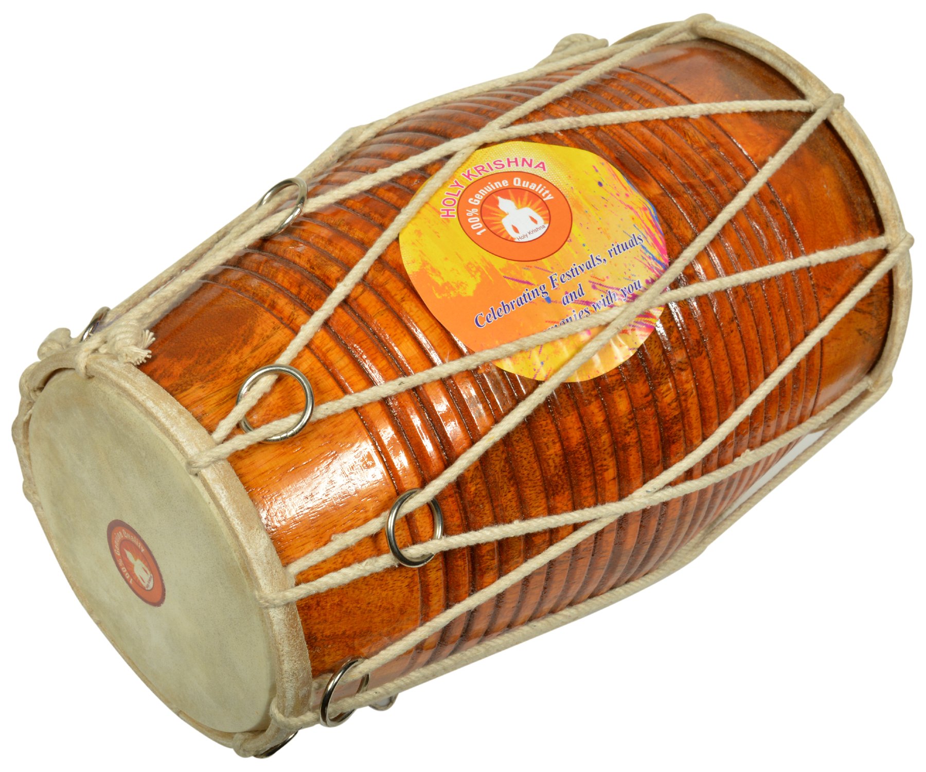 Traditional Professional Musical Dholak for Festivity/Wedding/Satsang + Laxmi God ATM Free
