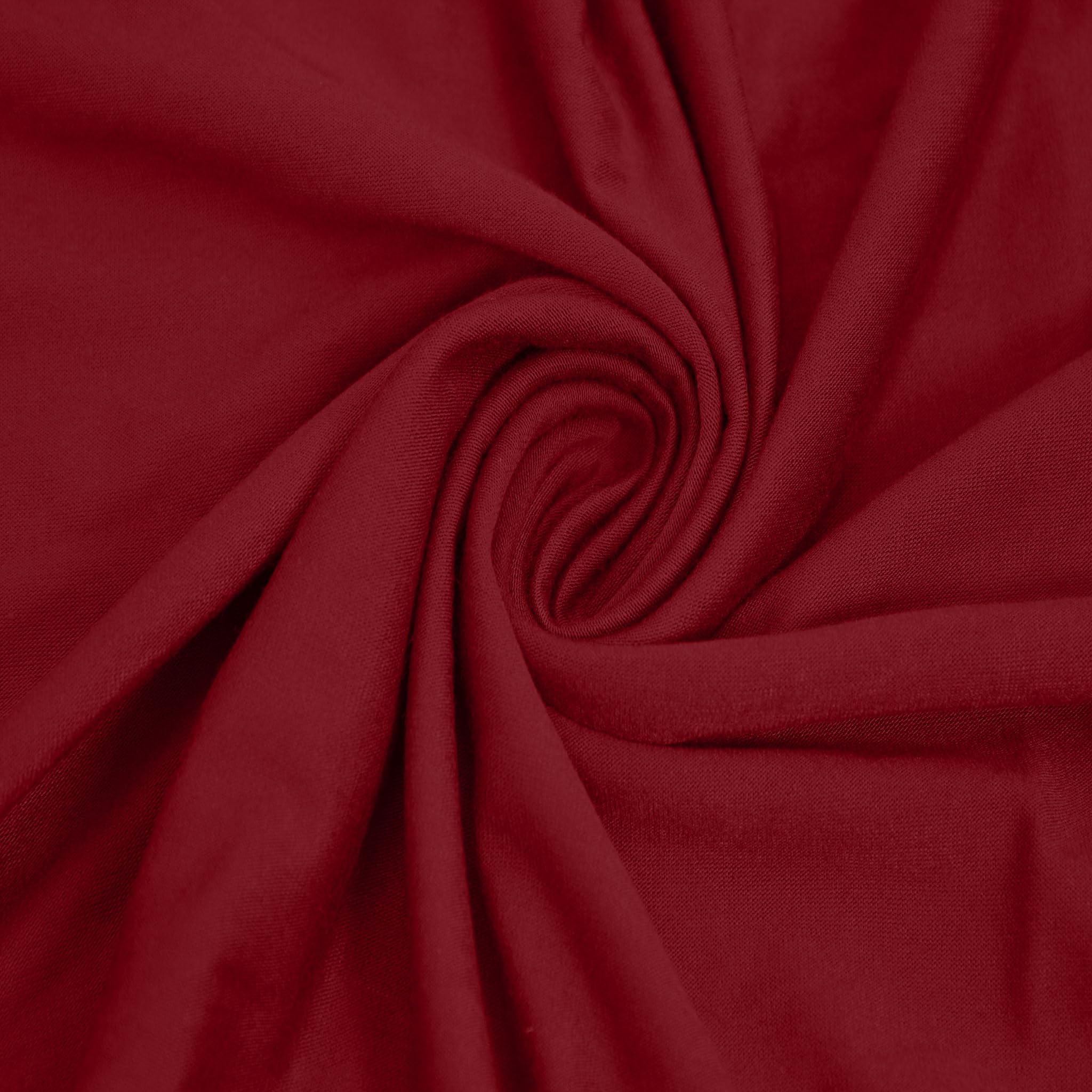 60" Wide Rayon Spandex Jersey Knit Fabric by The Yard - 4-Way Stretch, 200GSM, Medium Weight -Soft & Breathable - Apparel, Accessories, Maternity & Decorations — view 32
