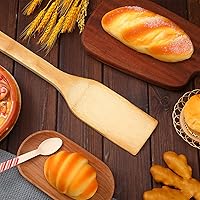 Vista 7 de Hoolerry 2 piezas de 36 pulgadas de largo, paleta de madera de cangrejo de cangrejo para mezclar mariscos hervir olla de cocción espátula de madera