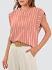 Camiseta de Manga Corta para Mujer WIHOLL Top Básico de Verano Camiseta de Negocios Casual Holgada Moda 2026 5