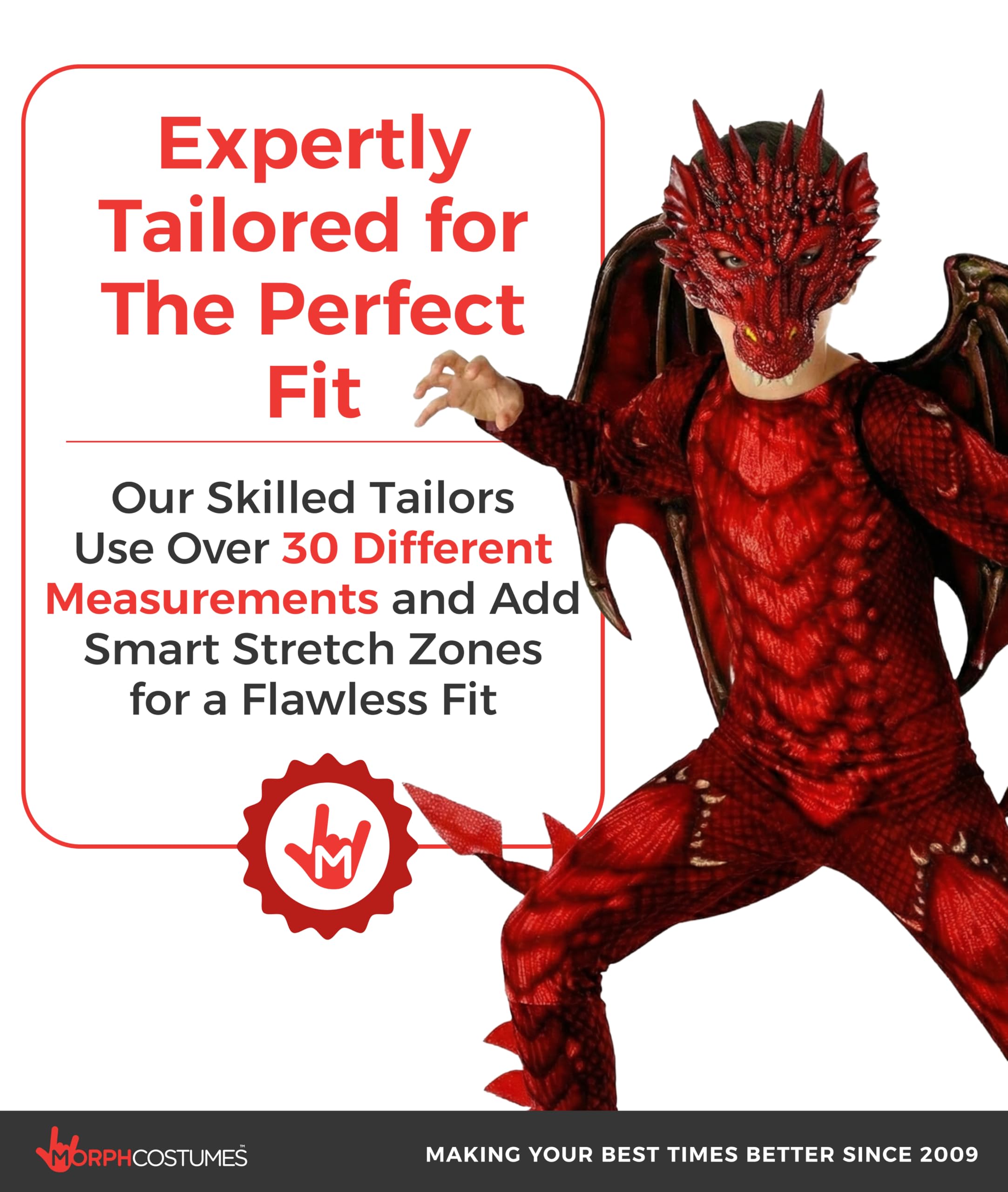 Morph Drachen Kostüm Kinder, Kostüm Drache Kinder, Drachenkostüm Jungen und Mädchen für Halloween, Karneval und Fasching