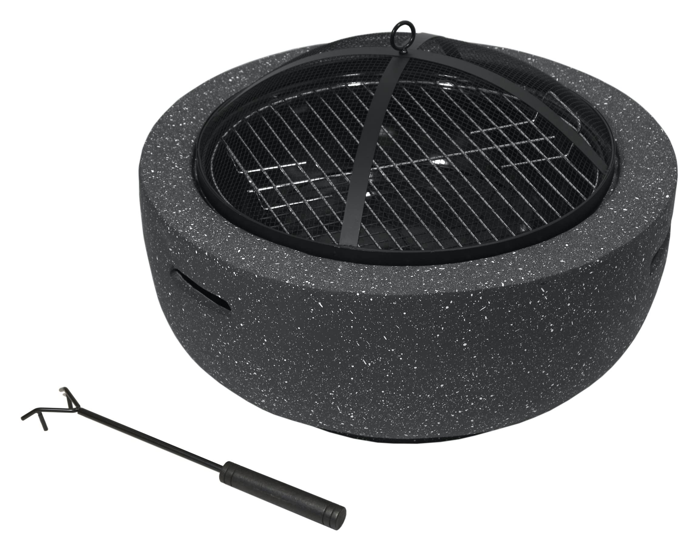 CATTARAMgO LA Palma 13013 Fire Pit Grey