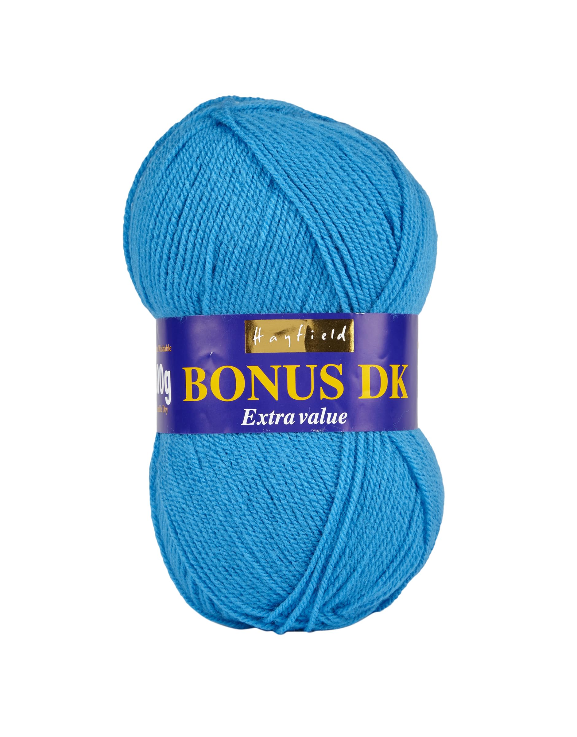 Sirdar Hayfield Bonus DK Double Knitting Yarn, Neon Blue (553), 100g โ image 1