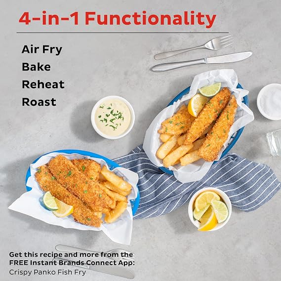 Instant Pot 5.7Qt Vortex Air Fryer bundle