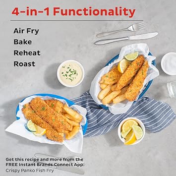 Instant Pot 5.7Qt Vortex Air Fryer bundle