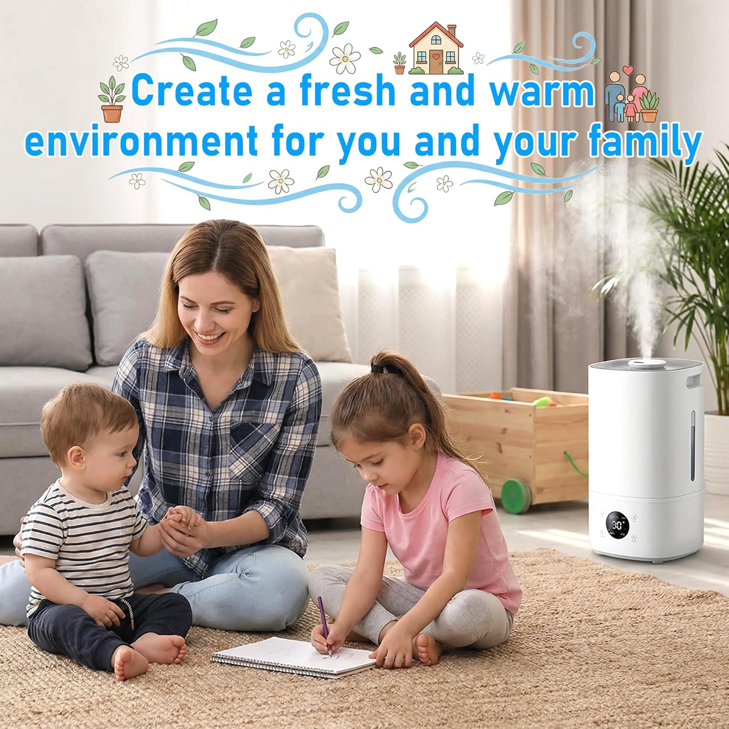 Universal Humidifier Solenoid Valve UHS24 24Vol-Compatible with Aprilaire 4040 General 990-53 and HE280 32001639-002 U147112 by TOMOON