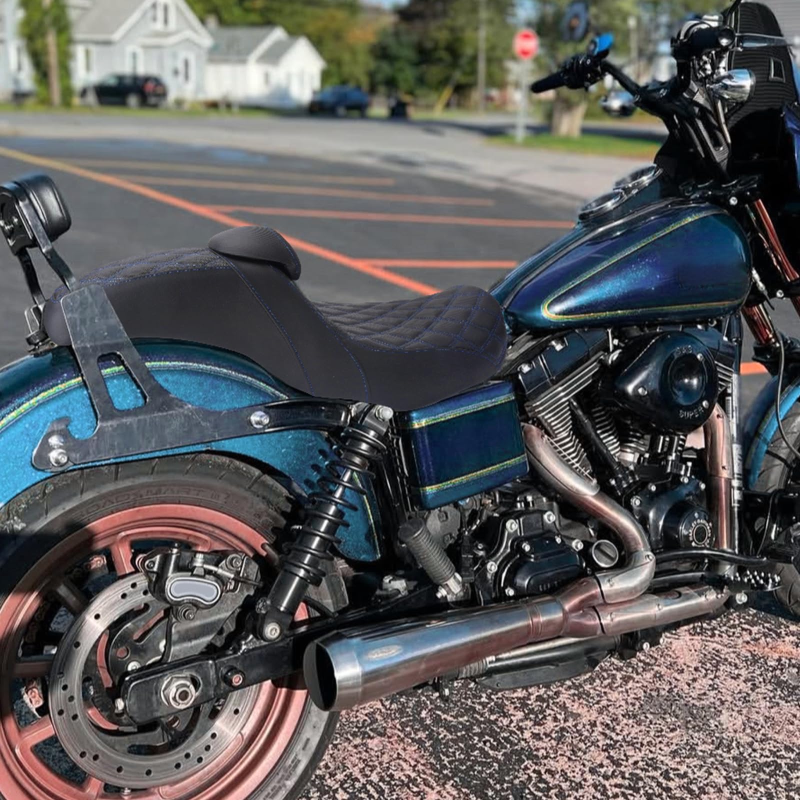 Amazon | HCmotorku バイク シート タンデムシート ピリオンシート