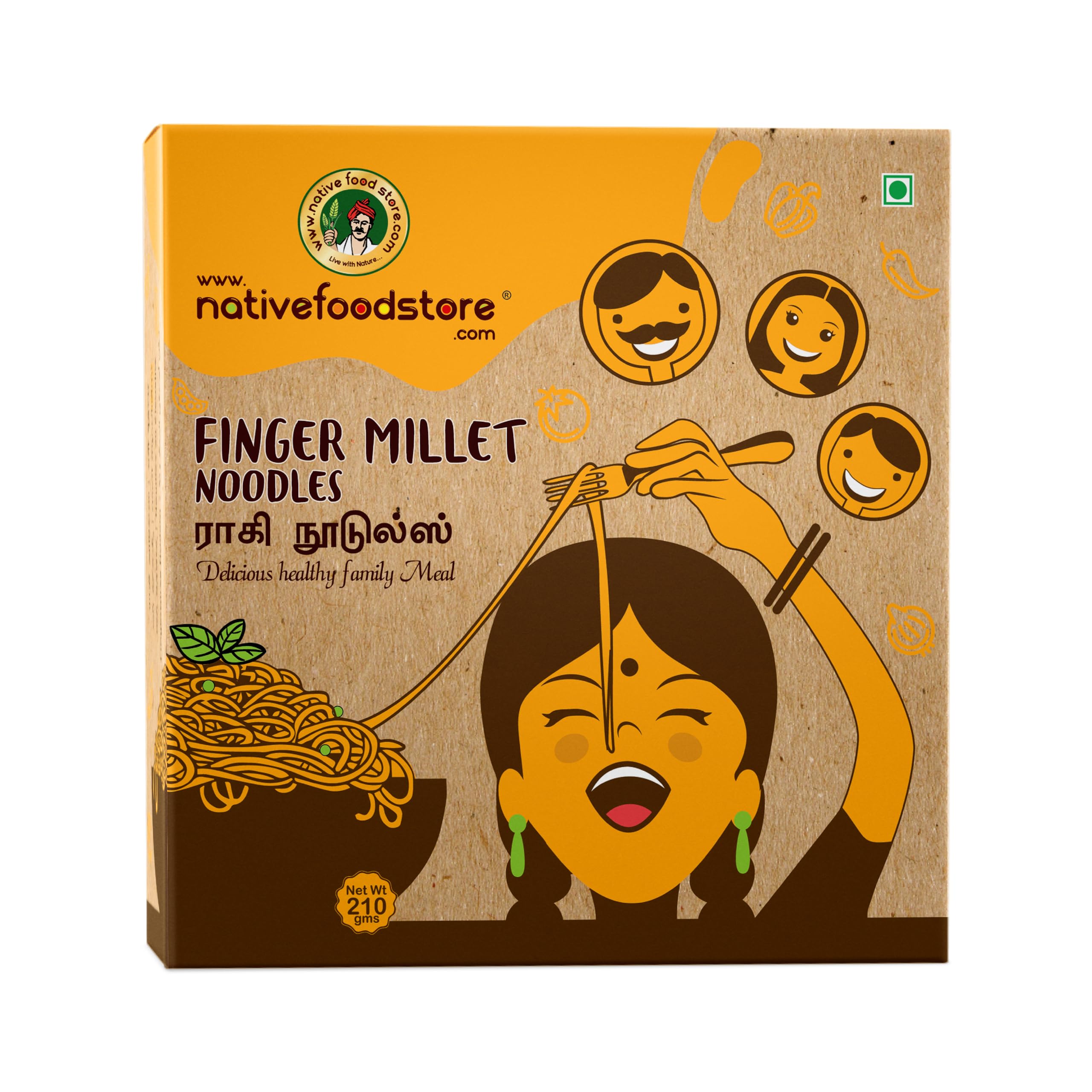 nativefoodstore Ragi/Finger Millet Noodles - 210Gm Ragi Noodles | Ragi Noodles | Ragula Noodles | Finger Millet Noodles | Healthy Noodles | With No Preservatives, Preservative Free (B08PC7GQ68) Amazon Price History, Amazon Price Tracker