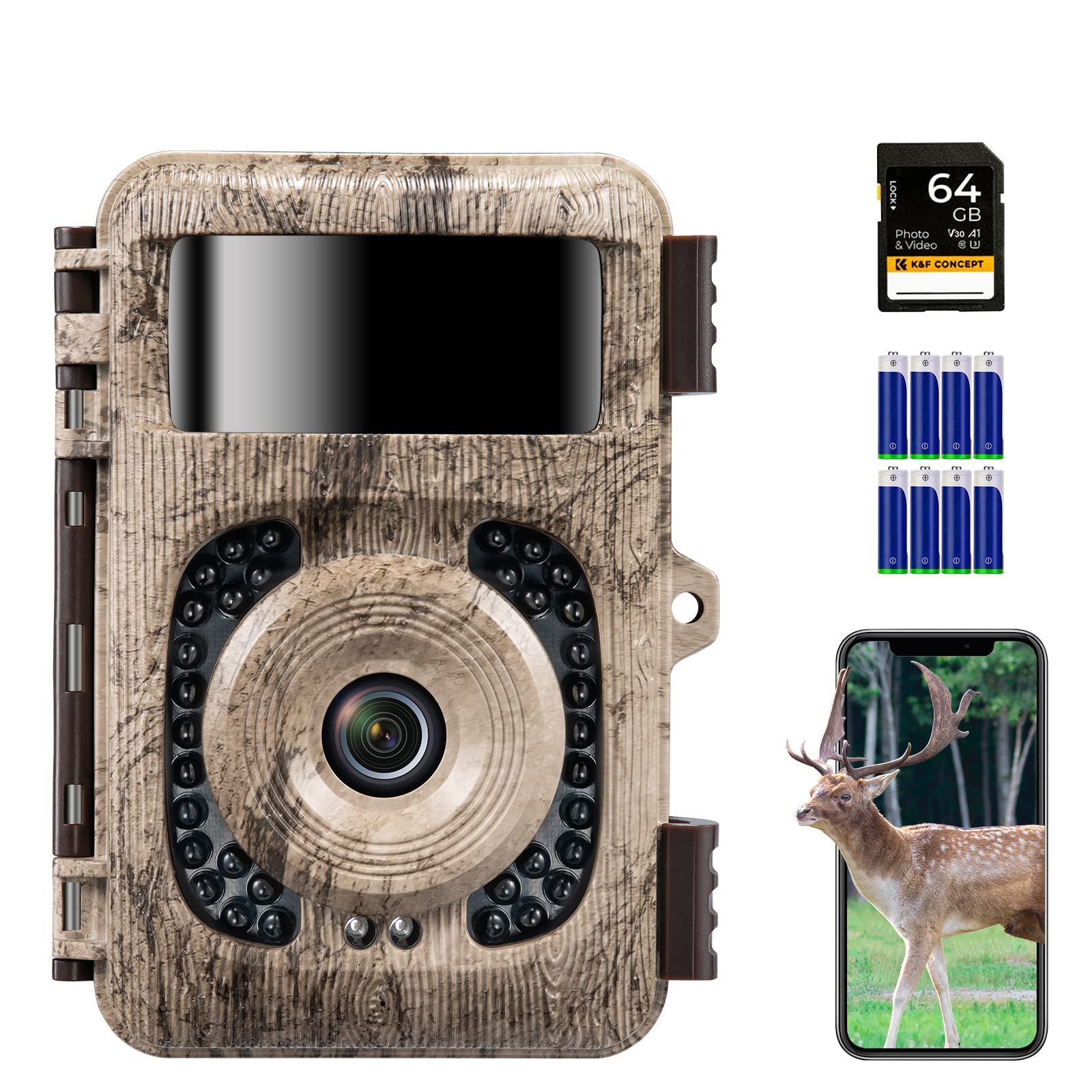 K And F Concept 4k 32mp Wifi Wildlife Camera No Desertcart INDIA