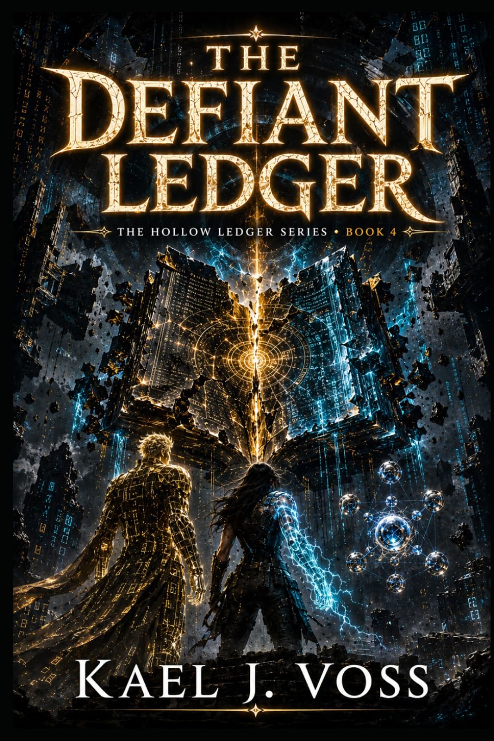 The Defiant Ledger | [Book 4]: A Dark LitRPG of Fractured Sovereignty, Cosmic Reckoning and the Price of Defiance (The Hollow Ledger Series [LitRPG])