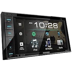 Kenwood 6.2" Double Din Touchscreen DVD CD Bluetooth USB iPod Android Siri Eyes Free Dual Phone Connection Variable Color Illumination Car Stereo Receiver w/ FREE ALPHASONIK EARBUDS