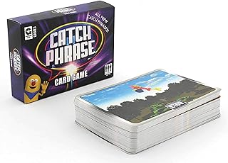 Ginger Fox - Catchphrase Card Game. TV Show-Based Card Games for Adults and Kids Aged 12 and Over. Travel Sized Card Games for Family Game Nights, Parties and More