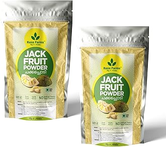 Sponsored Ad - Rens Farms Well Matured Green Jackfruit Flour | Gluten-Free Raw Jackbulb Powder | Keto, Vegan, Diabetic Friendly Superfood | Jackfruit Powder | Natural & Preservative-Free | 250g x Pack of 2