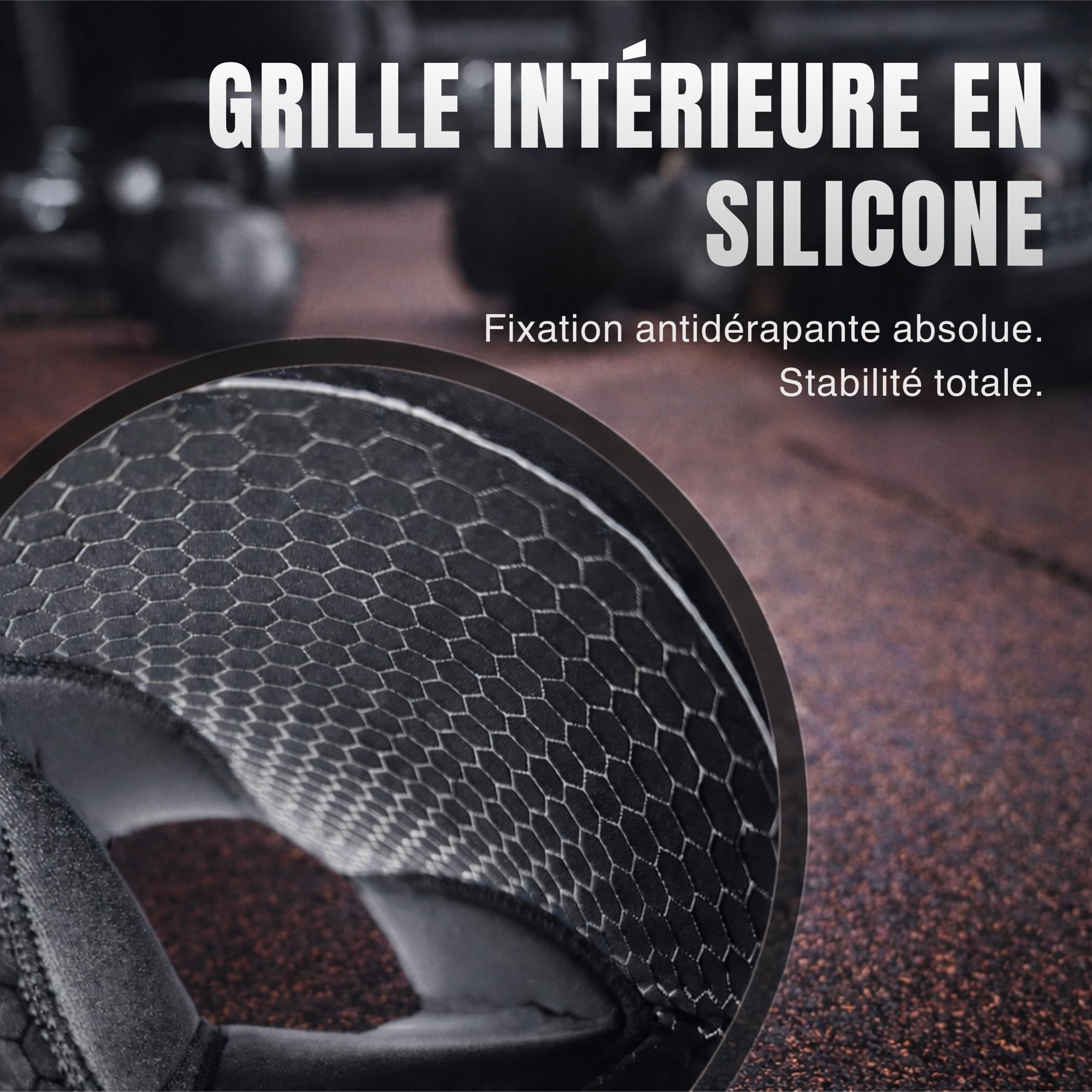 Genouillère Crossfit 7 mm Neoprene Musculation Squat Haltérophilie Powerlifting (L)