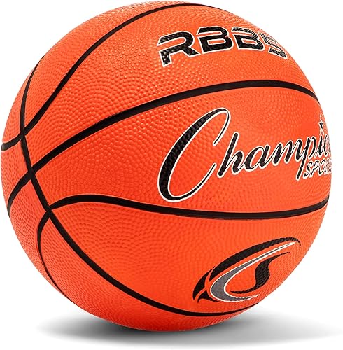 Miniatura 2 de Champion Sports - Pelotas de baloncesto oficiales de nailon con cubierta de goma resistente