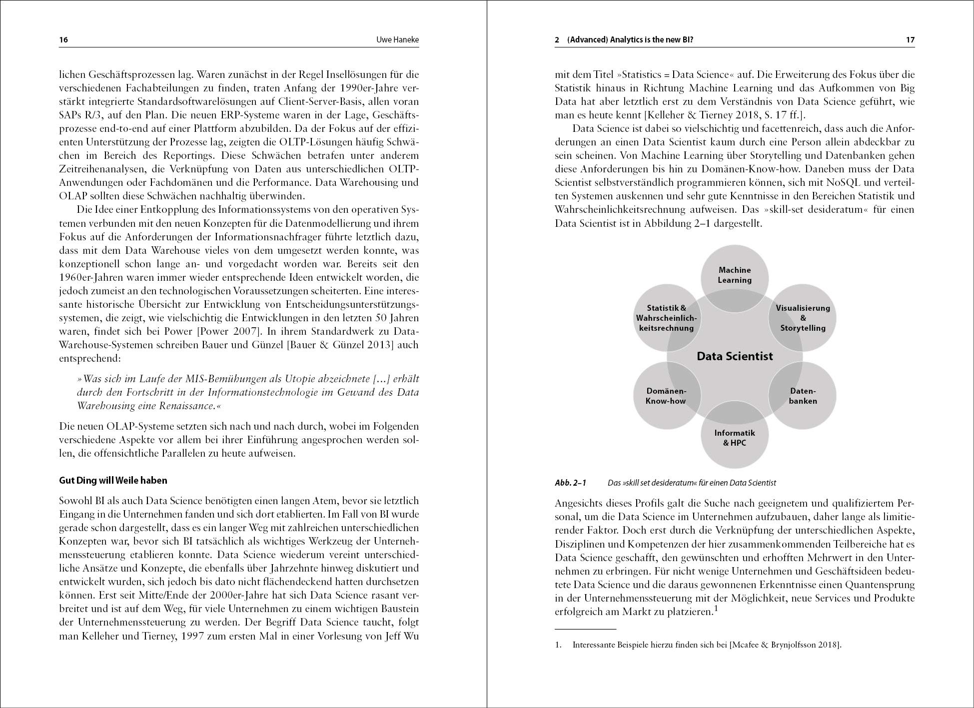 Data Science: Grundlagen, Architekturen und Anwendungen (Edition TDWI)