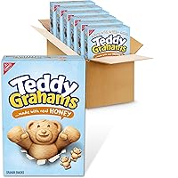 Vista 23 de Teddy Grahams Snacks Graham de chocolate, 6 cajas de 10 onzas