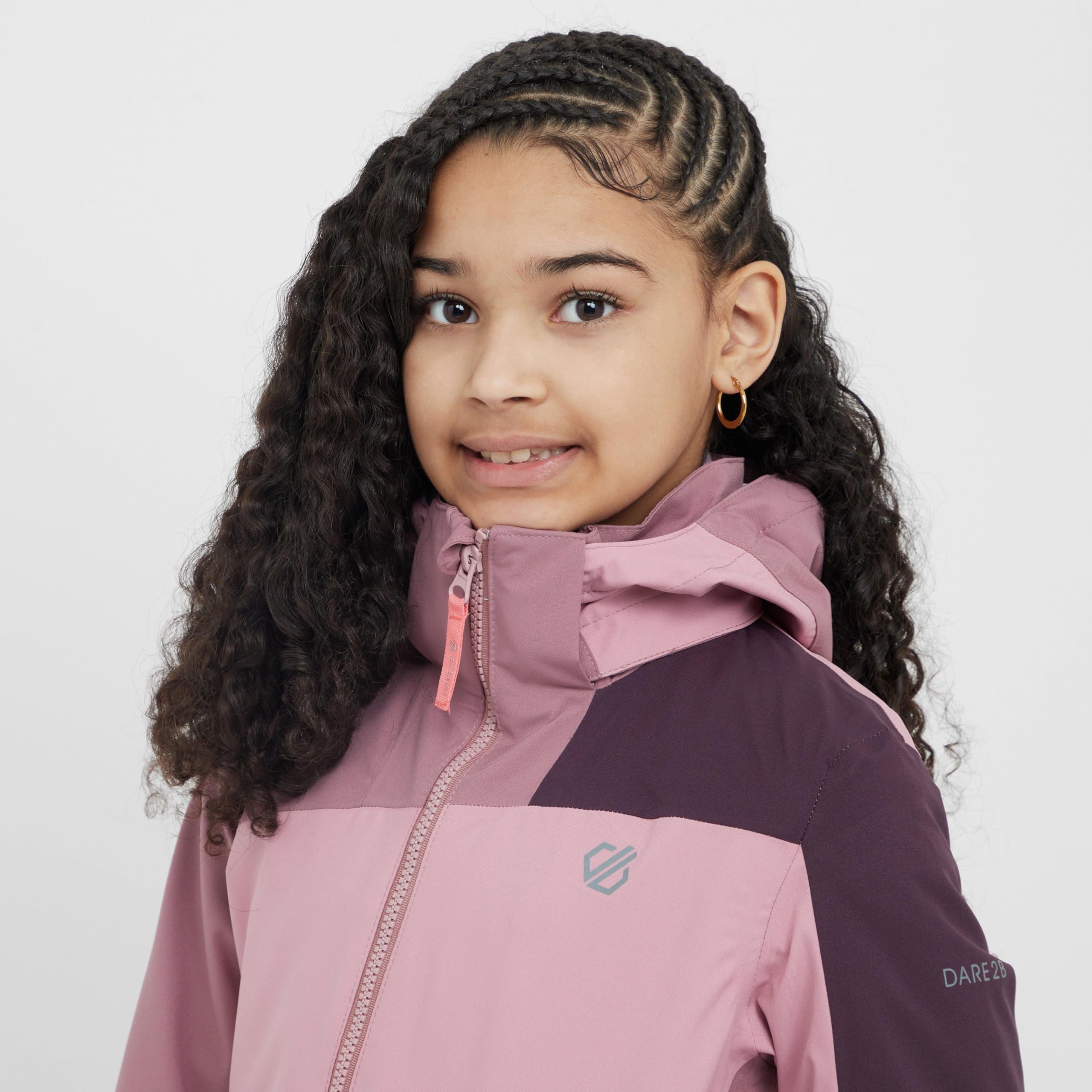Dare2b Uni Kinder Kids Explore Ii Jacket Mountain Active Jackets Waterproof Shell Wasserdichte Jacke (1er Pack)