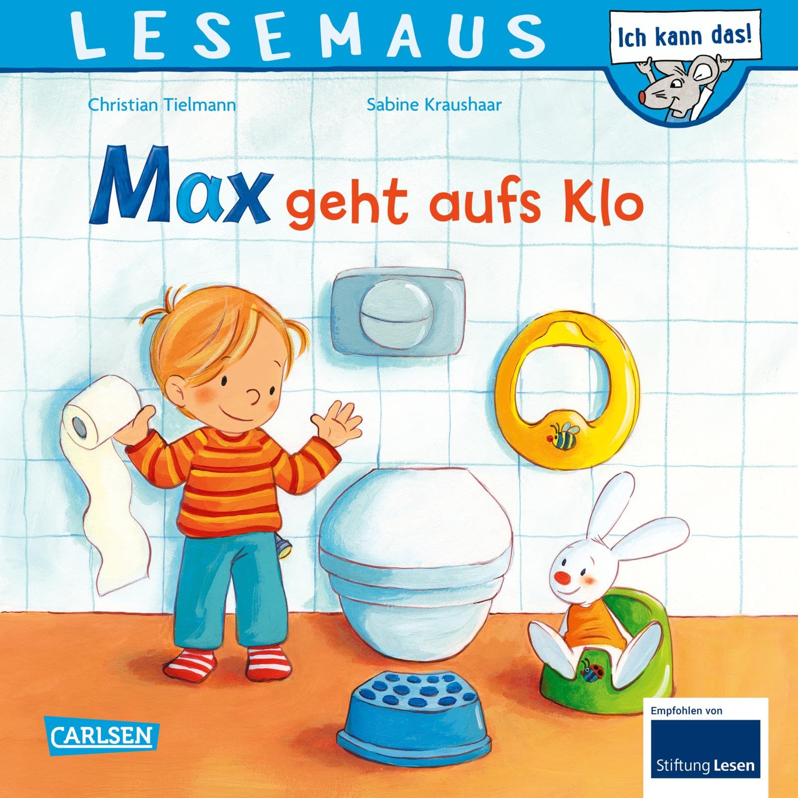 LESEMAUS 61: Max geht aufs Klo: Bilderbuch ab 3 Jahren | wichtiges Thema "Trockenwerden" | humorvoll und einfühlsam erzählt