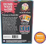 Spin Master Games, Dumb Ways to Die, le jeu de cartes viral de YouTube et TikTok, stratégie de survie amusante, 2-5 joueurs, pour 12 ans et plus