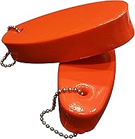 Vista 3 de Llavero flotante JUMBO cubierto con vinilo, hecho en EE.UU.