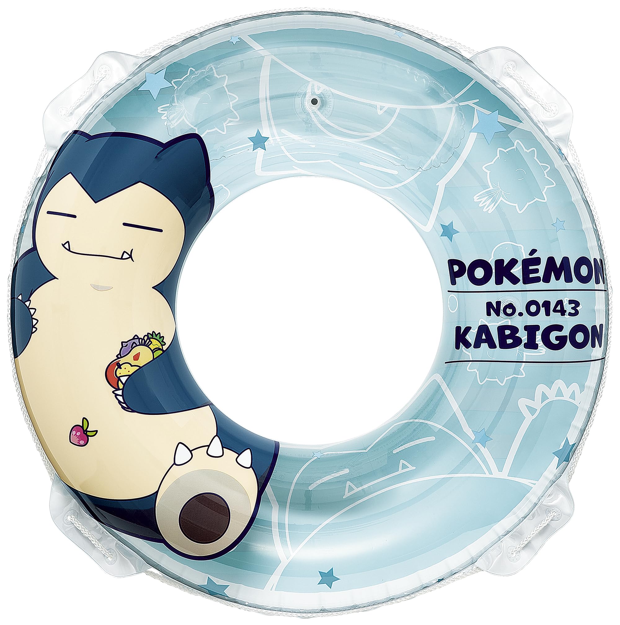Amazon | イガラシ ポケモン100cmウキワブルー（ロープ付き） 膨らんだ