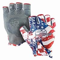 Algopix Similar Product 18 - Fish Monkey Stubby Guide Glove UPF 50