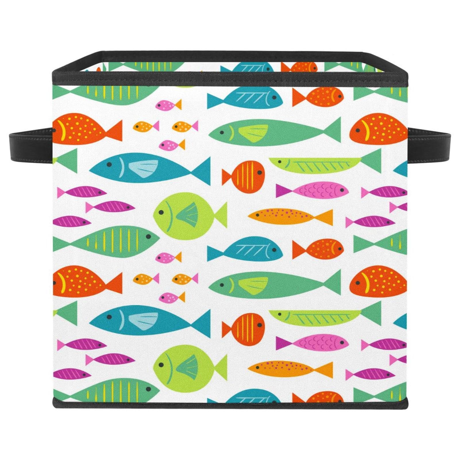 Boîte de rangement pliable en tissu et bac organisateur de placard
