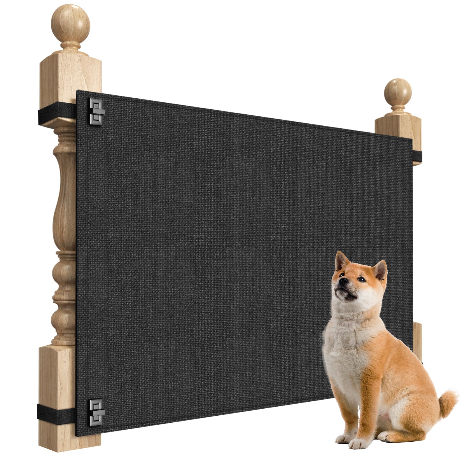 Photo 1 of Upitry Baby Fabric Gate for Stairs Banisters