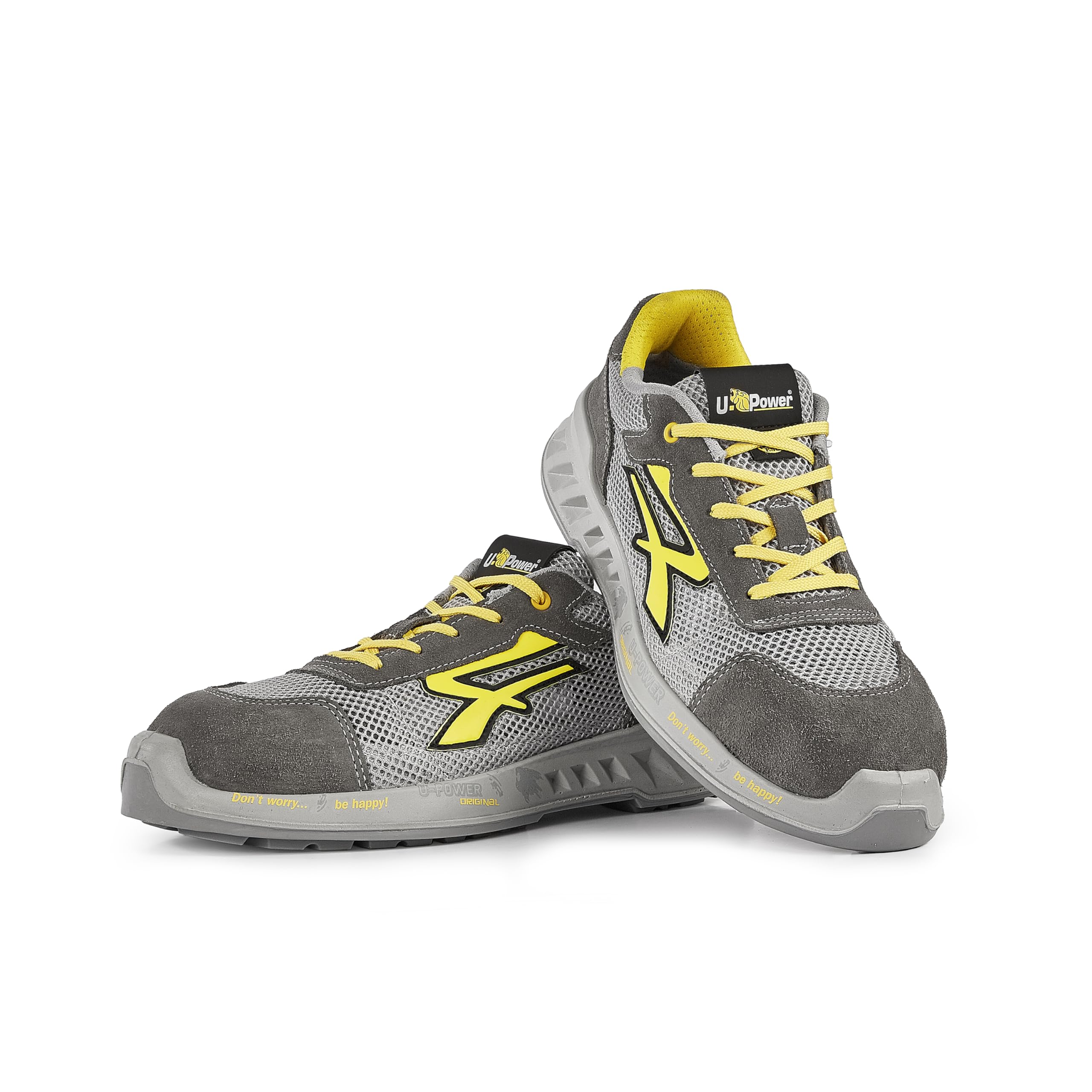 U-POWER DON'T WORRY... BE HAPPY! Scarpe Antinfortunistiche Da Lavoro,scarpa Bassa,mod.tony S Esd S1ps Fo Sr,puntale Sottopiede Antiforo Ultra Leggero Scarpa antinfortunisticaUomo
