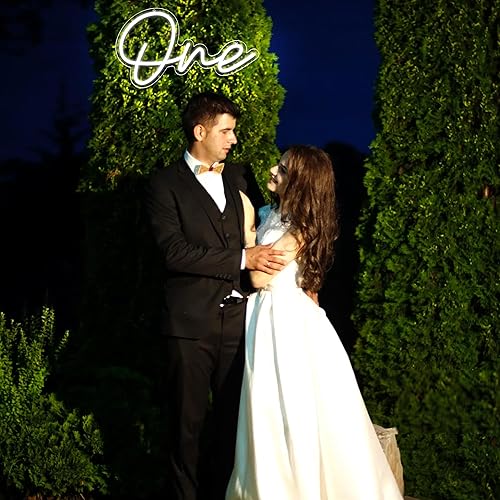 Miniatura 6 de Un letrero LED de neón para decoración de pared, un letrero de neón para el primer cumpleaños, luz de neón de primer cumpleaños, una luz LED para