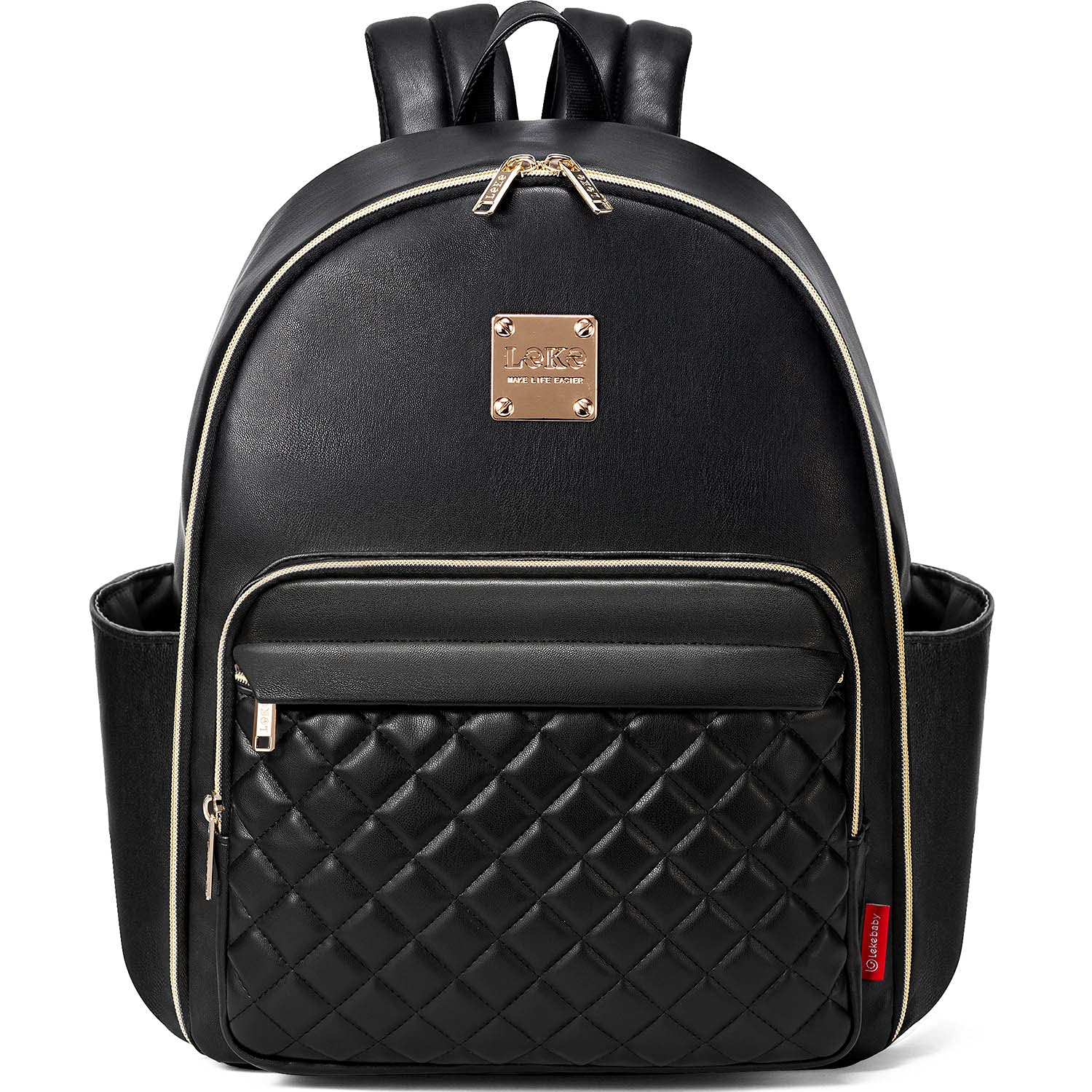 Lekebaby Leather Diaper Bag Backpack Chic Mini Kuwait Ubuy