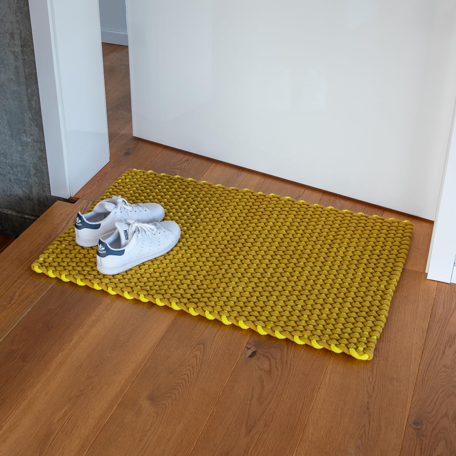 Remember Fußmatte LIDA, 58 x 90 cm, Baumwolle/Polypropylen, Maschinenfertigung getuftet – rutschfeste Türmatte für den Eingangsbereich