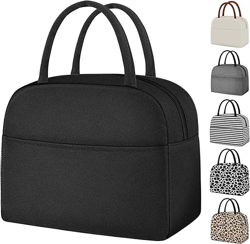Lonchera térmica para mujeres, hombres y adultos, gran capacidad, portátil, reutilizable, bolsa de almuerzo pequeña y bonita para el trabajo,