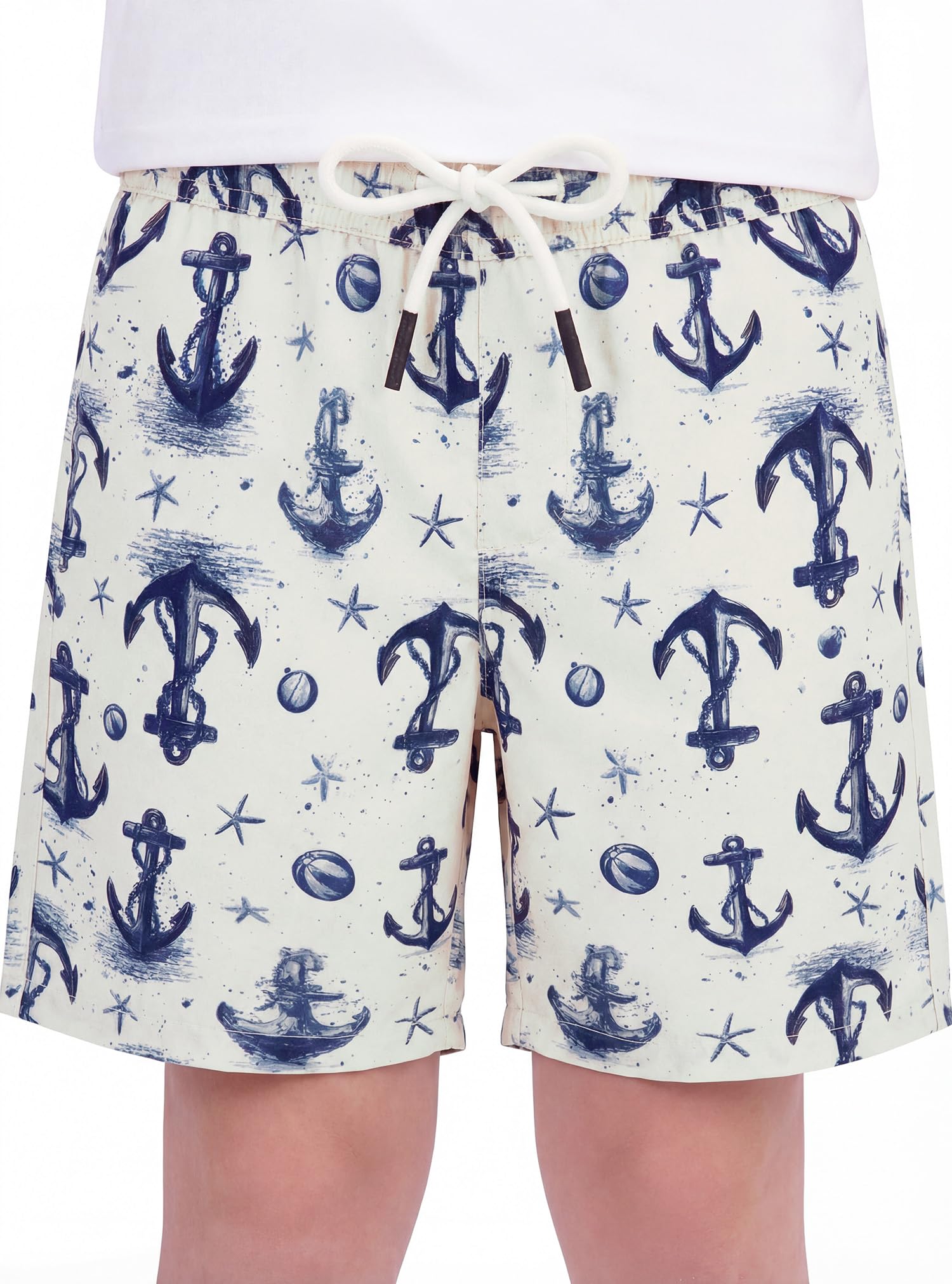BliBliTaTa Jungen Badeshorts Schnelltrocknend mit Stretch-Kompressionsfutter, Strandshorts für Kleinkinder, Größe 2 Jahre bis 6 7 8 10 12 14 16