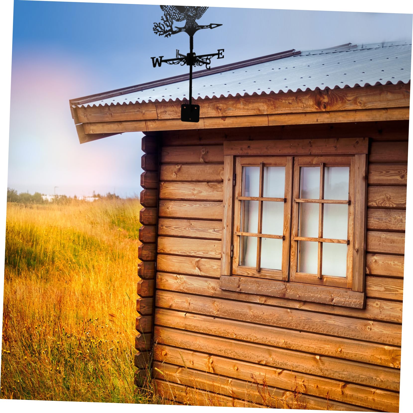 Levemolo Katzenkopf Windfahne Aus Dekorativer Wetterhahn Für Garten Dach Und Außenbereich Stabil Und Langlebig Windrichtungsanzeiger Für Stilvolle Gartendekoration