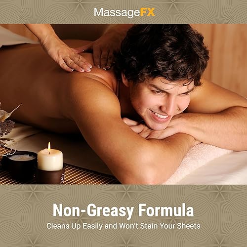 Miniatura 3 de MASSAGE FX Crema de masaje sin perfume, 5 galones, cremas de masaje para terapia de masaje, crema de masaje de terapia física, crema de masaje de