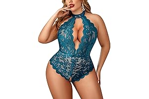 Curvy Couture: Embrace Alluring Confidence with Our Plus Size Lingerie Bodysuit