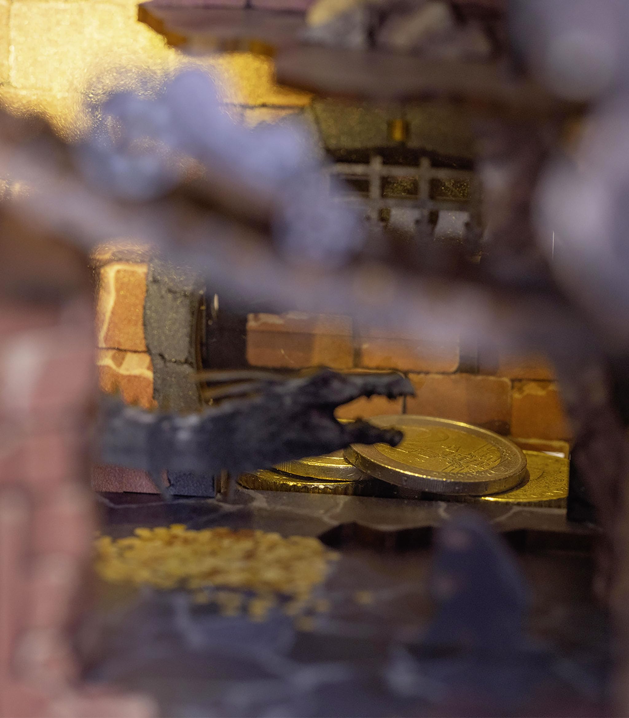 Revell Tiny Adventures, Banco Gringotts Harry Potter, mágico Mundo en Miniatura del Banco Gringott, sujetalibros Hecho a Mano, coleccionistas y Fans de Harry Potter