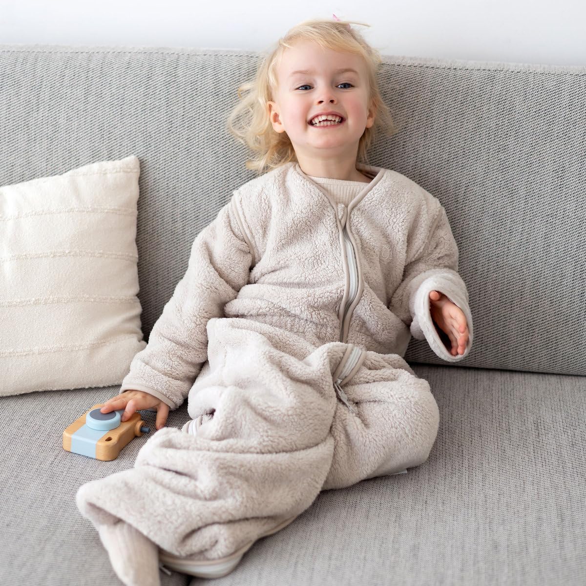 Bemini by Baby Boum 161bmini83sf Sacco a pelo sacco nanna Softy 6 – 24 mesi