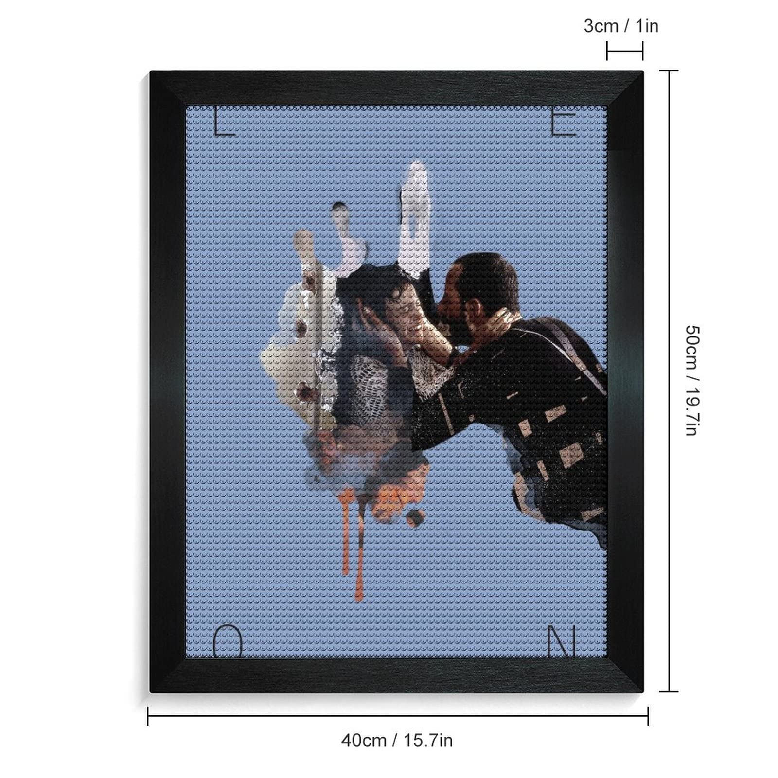 LEON レオン　アート　絵画 Amazon | 5Dダイヤモンドアート LEON映画 レオン DIY