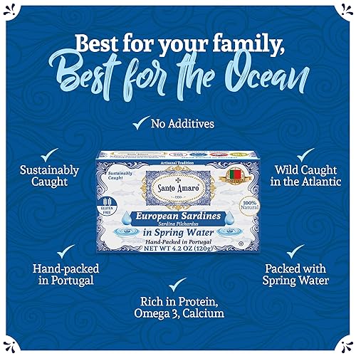 Vista 43 de Santo Amaro - Auténticas sardinas europeas en salsa de tomate de puré, sardinas enlatadas a mano en salsa de tomate de Portugal, sardinas