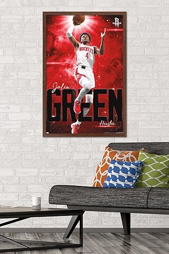 Miniatura 7 de Trends International NBA Houston Rockets - Póster de pared Jalen Green 23