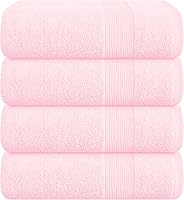 Vista 13 de Belizzi Home: Juego de 2 toallas grandes de baño de algodón de alta calidad, 35x70 pulgadas, algodón 100% puro, ideal para uso diario, ultrasuave