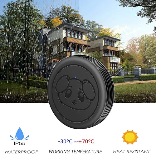 Miniatura 4 de EverNary Timbre de puerta para perro, timbre para entrenamiento de orinal, campanas inalámbricas para puerta para salir al exterior, timbre de